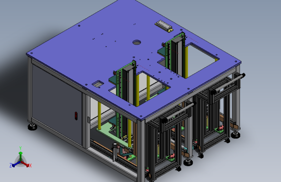 基于换型小车的Tray盘供料机构
