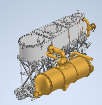 鱼雷艇的蒸汽机