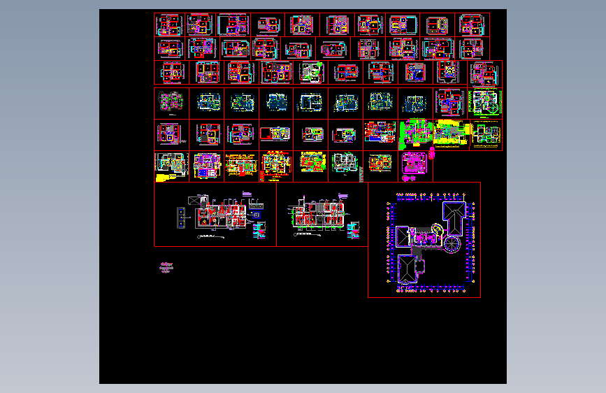 61款天花顶棚图图库大全