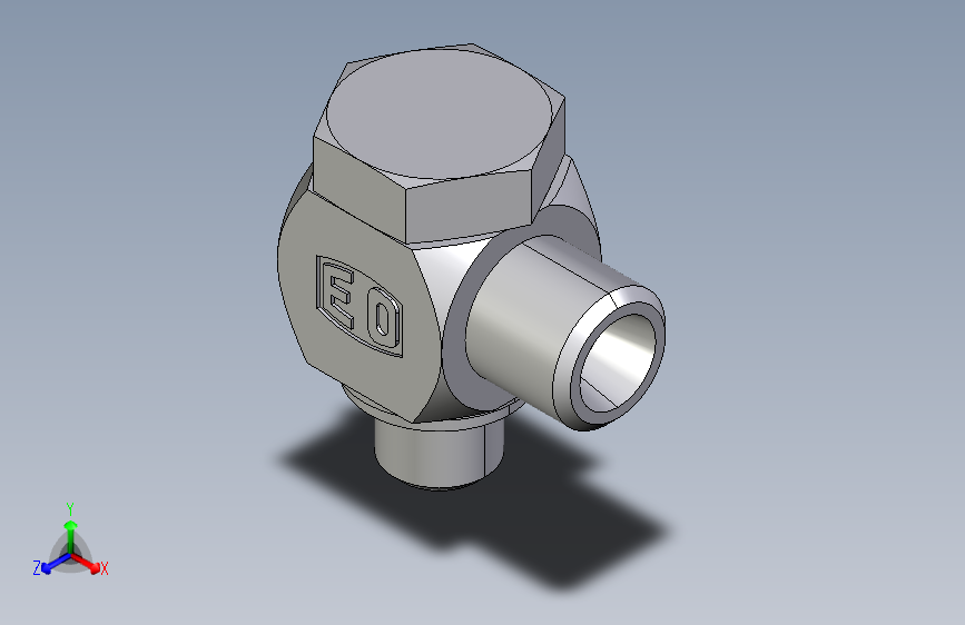 高压铰接式90度接头WH06LRKDSOMDCF.igs