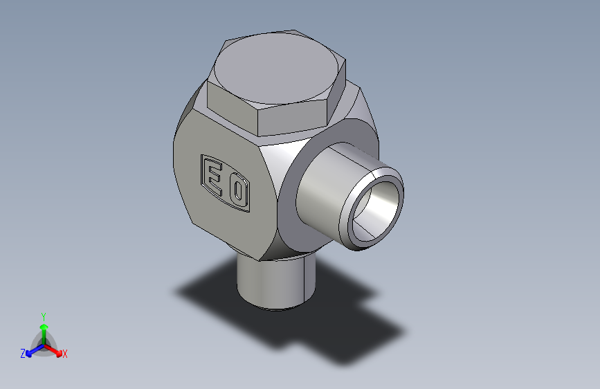 高压铰接式90度接头WH08LMKDSOMD.igs