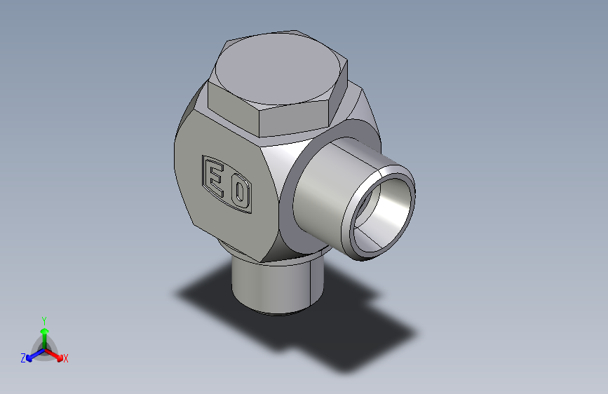 高压铰接式90度接头WH10LMKDSOMD.igs