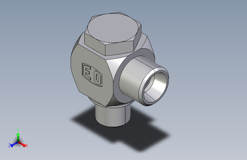 高压铰接式90度接头WH10LRKDSOMDCF.igs