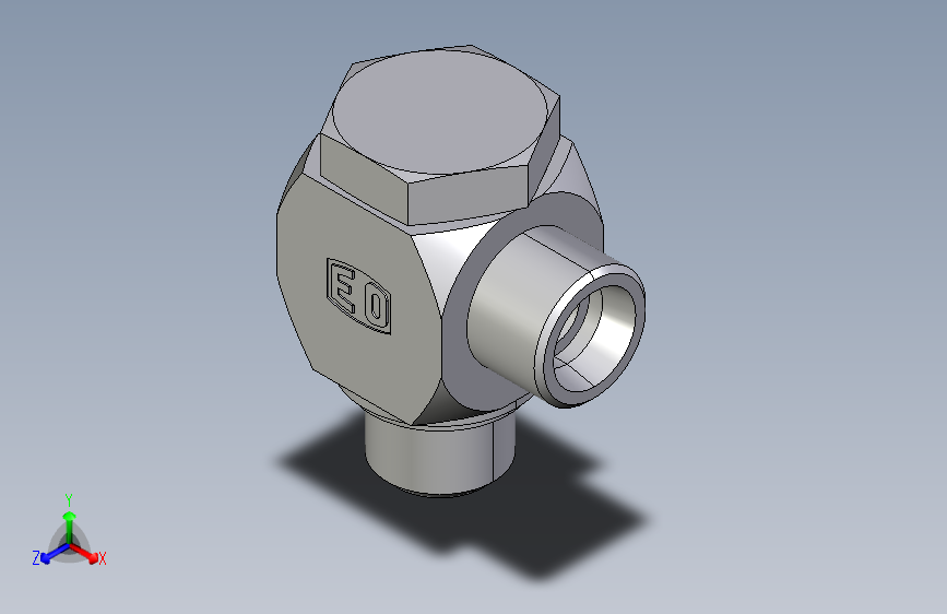 高压铰接式90度接头WH14SRKDSOMDCF.igs