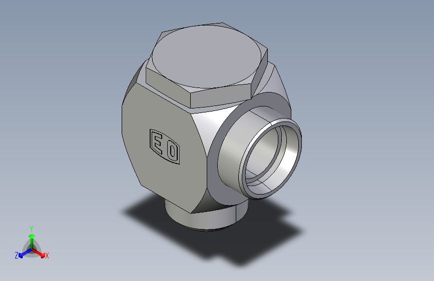 高压铰接式90度接头WH35LRKDSOMDCF.igs