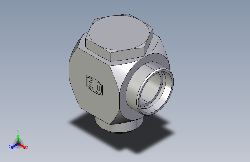 高压铰接式90度接头WH42LRKDSOMDCF.igs