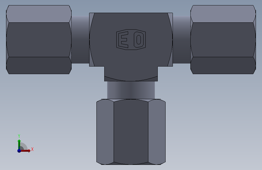 三通接头T04LL.SLDPRT