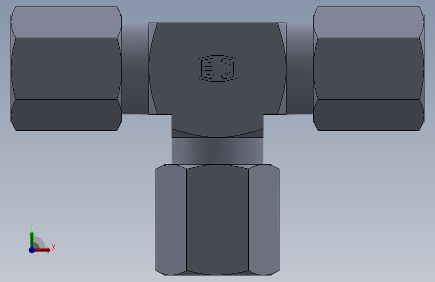 三通接头T06L.SLDPRT