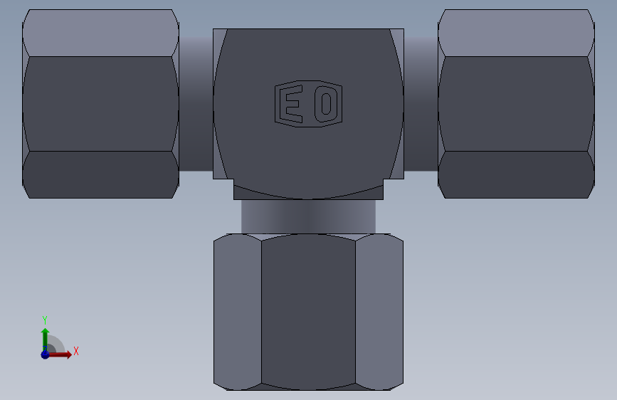 三通接头T06LL.SLDPRT