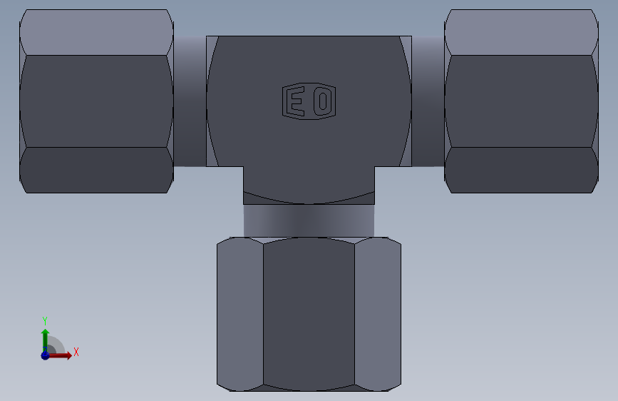 三通接头T06S.SLDPRT