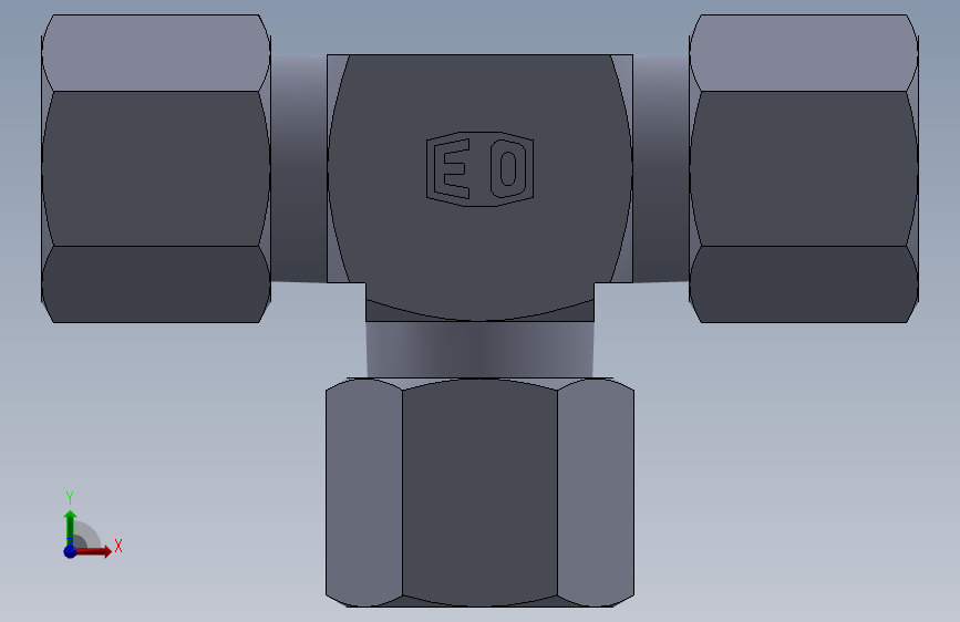 三通接头T08LL.SLDPRT