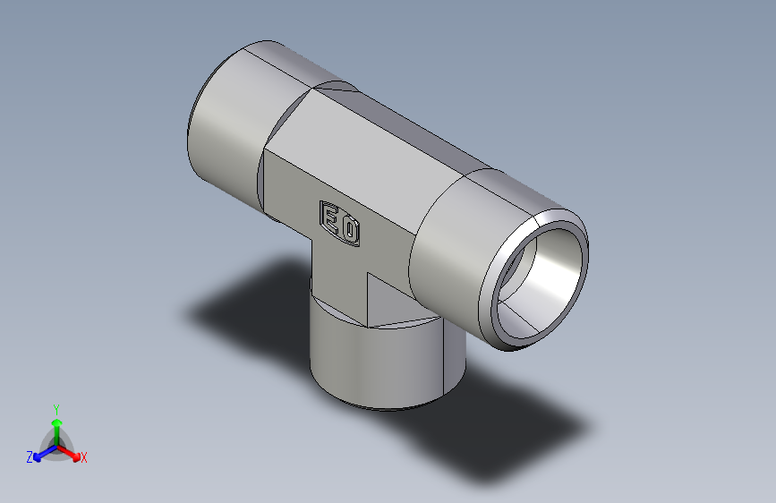 三通接头T10L.igs