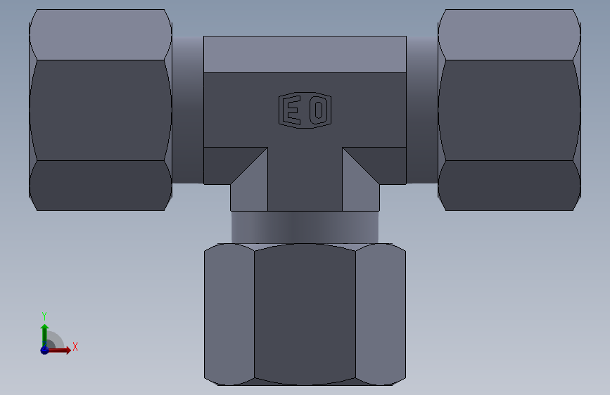 三通接头T10LCF.SLDPRT