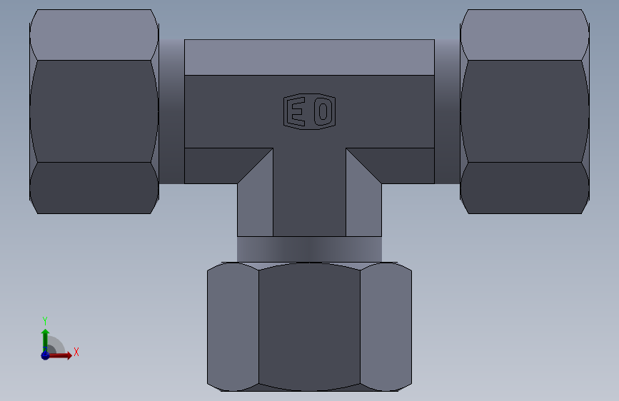 三通接头T12S.SLDPRT