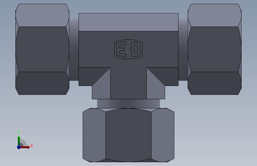 三通接头T16S.SLDPRT