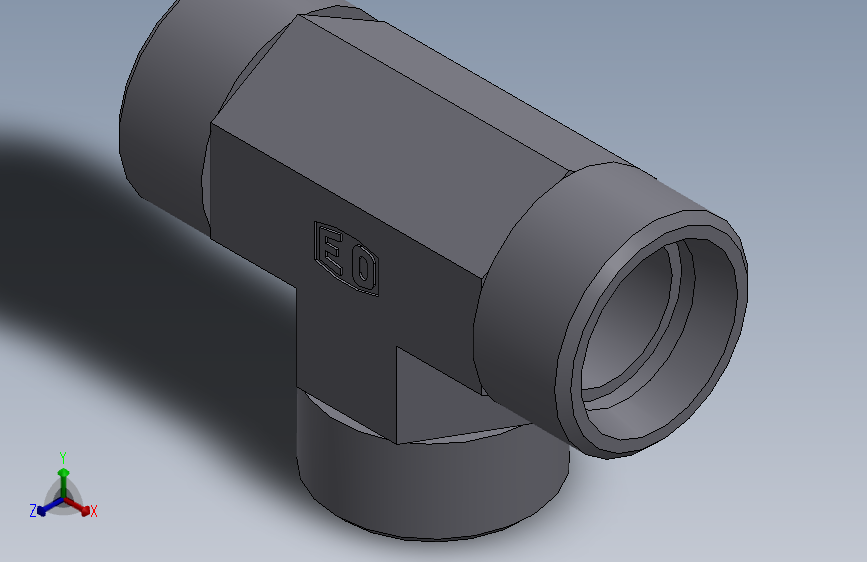 三通接头T22LCFX.SLDPRT