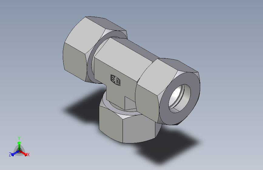 三通接头T25S.igs