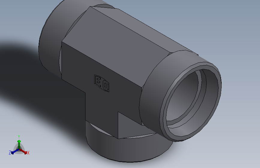 三通接头T35LCFX.SLDPRT