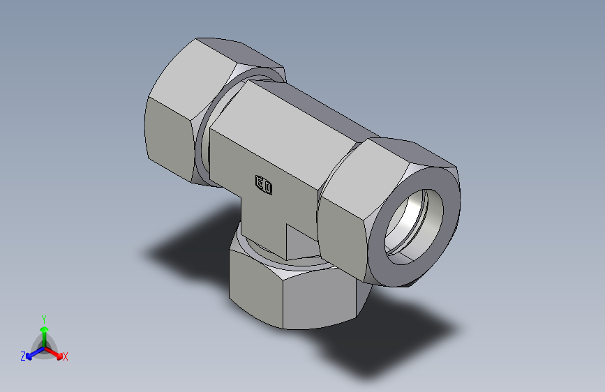 三通接头T38S.igs