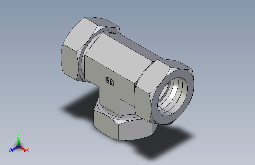 三通接头T42L.igs