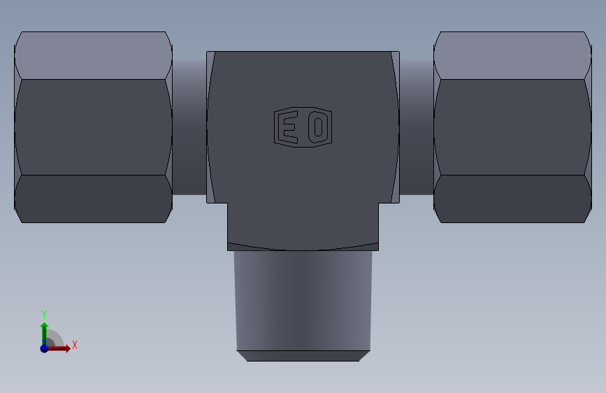 三通接头-英制锥螺纹TE06LLR.SLDPRT