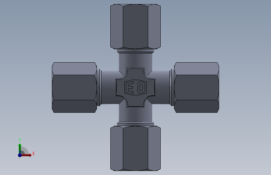 四通接头K06LCF.SLDPRT