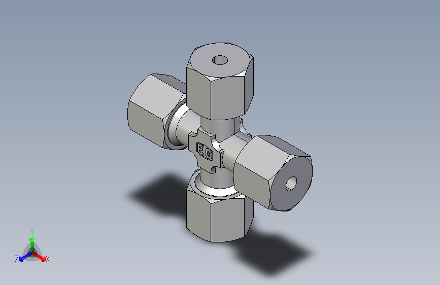 四通接头K08SCF.igs
