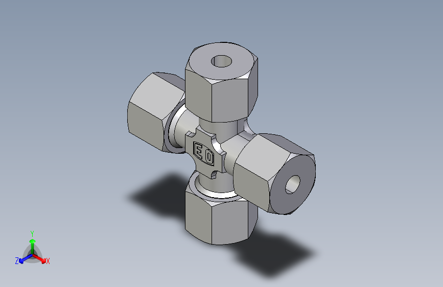四通接头K10SCF.igs