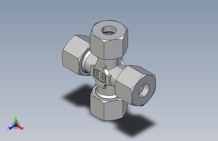 四通接头K12LCF.igs