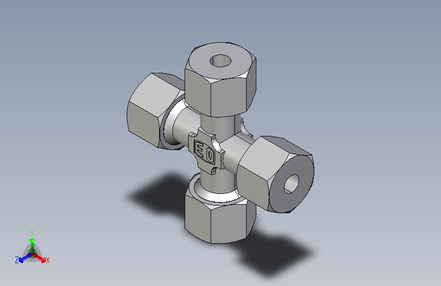 四通接头K12SCF.igs