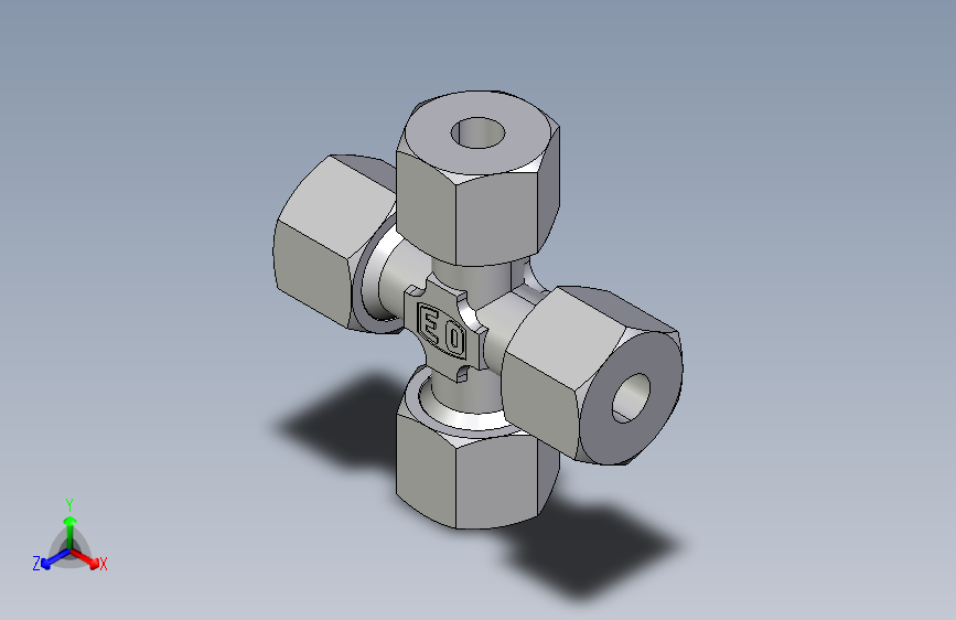 四通接头K14SCF.igs
