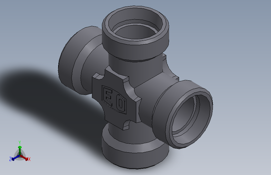 四通接头K22LCFX.SLDPRT