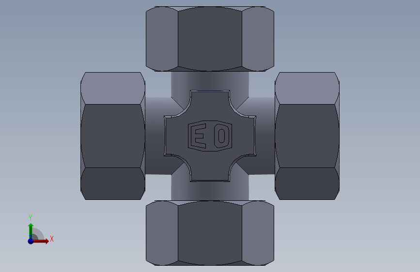 四通接头K25SCF.SLDPRT