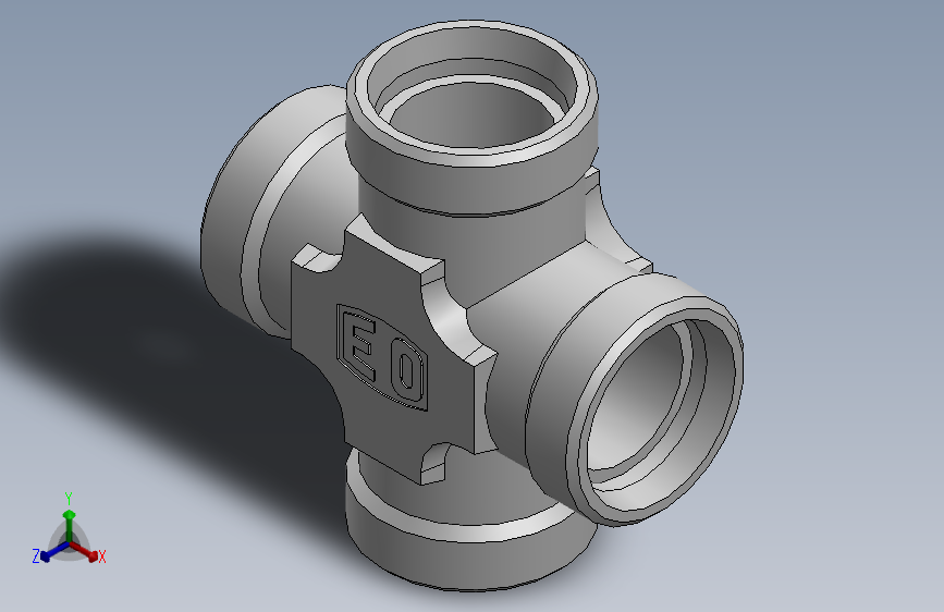 四通接头K28LCFX.SLDPRT