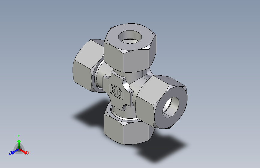 四通接头K30SCF.igs
