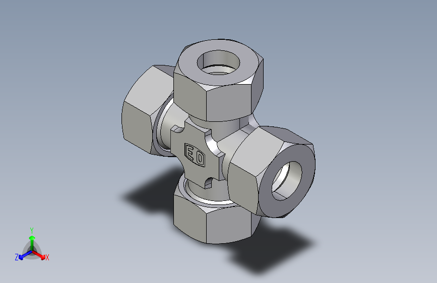 四通接头K38SCF.igs