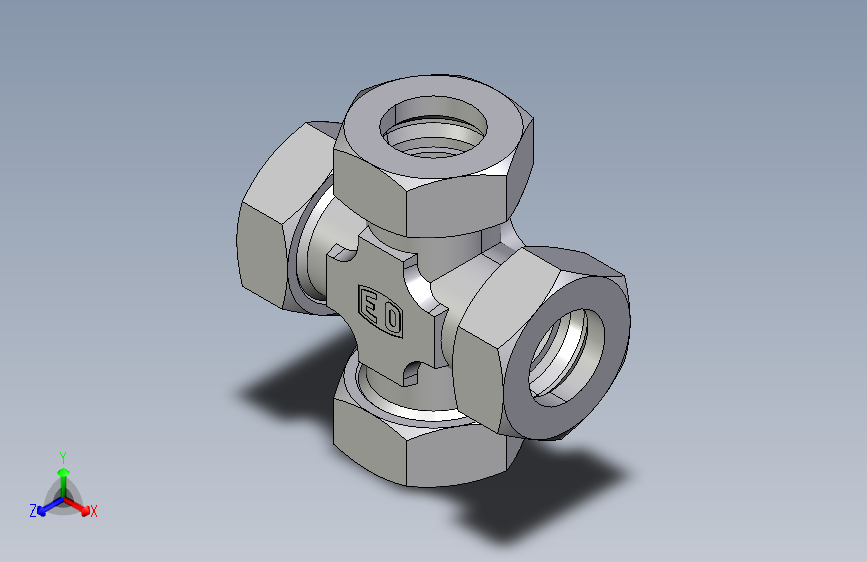 四通接头K42LCF.igs