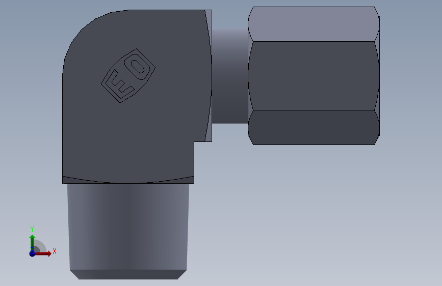 弯接头英制锥螺纹WE04LLR.SLDPRT