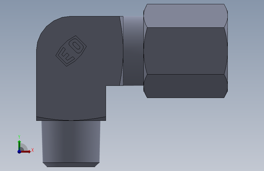 弯接头英制锥螺纹WE06LR.SLDPRT
