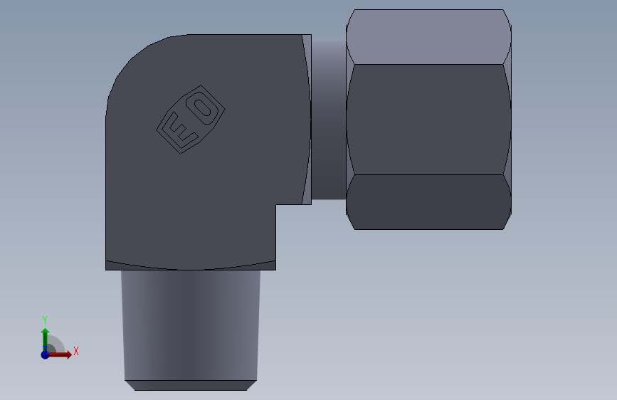 弯接头英制锥螺纹WE08SR.SLDPRT