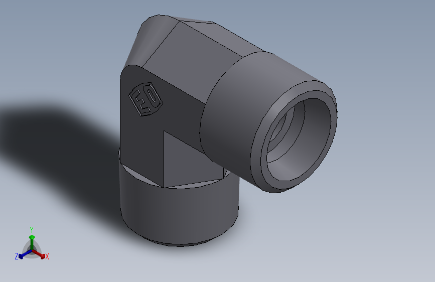 弯接头英制锥螺纹WE14SRCFX.SLDPRT
