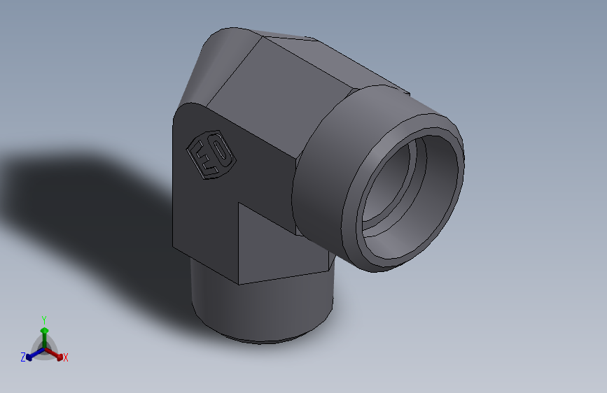 弯接头英制锥螺纹WE18LRCFX.SLDPRT