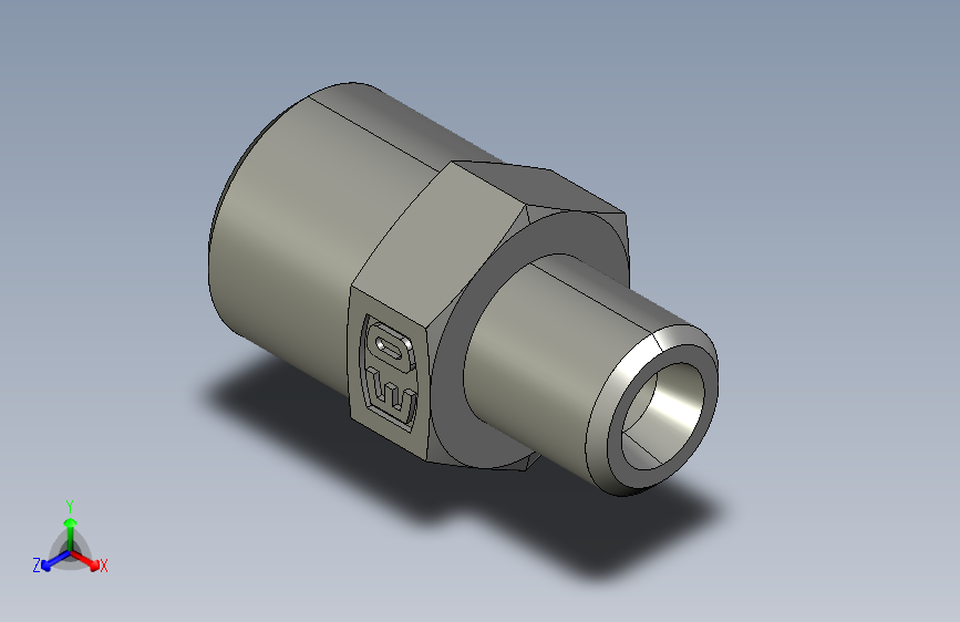 直通变径接头GR08_04LLA3CX.igs