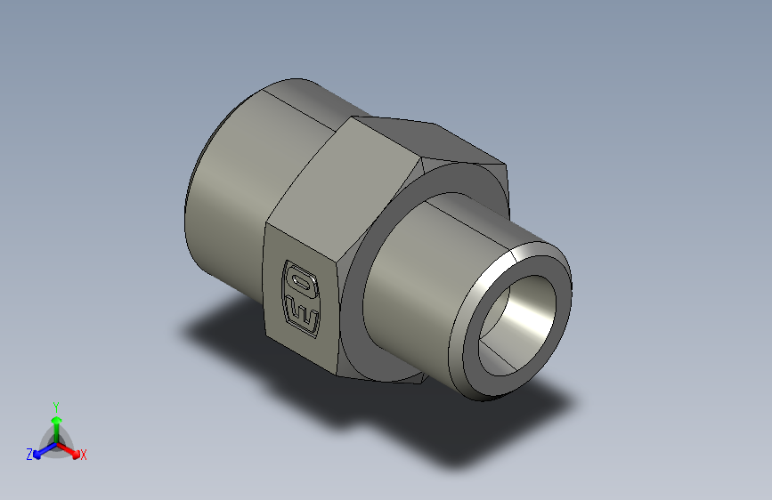 直通变径接头GR12_08SA3CX.igs