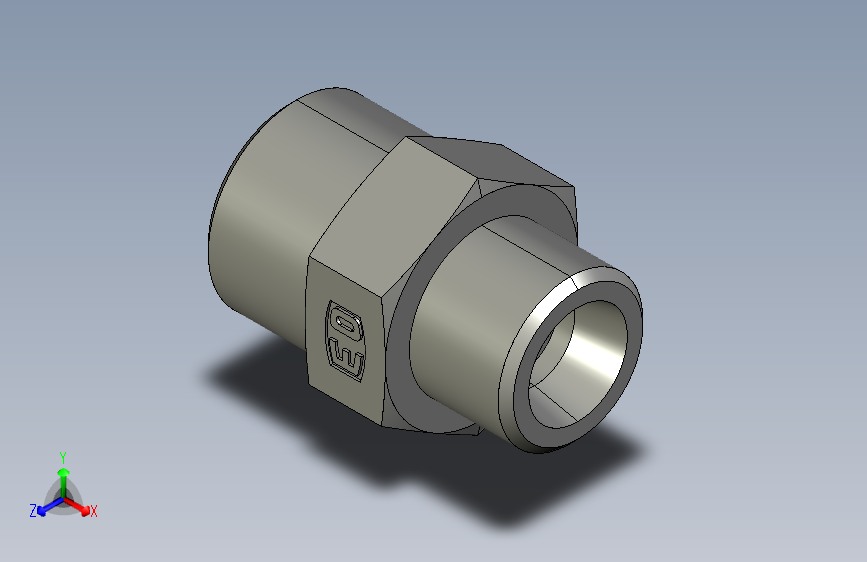 直通变径接头GR14_10SA3CX.igs
