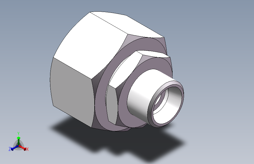 直通变径接头RED22-12LOMD.SLDPRT