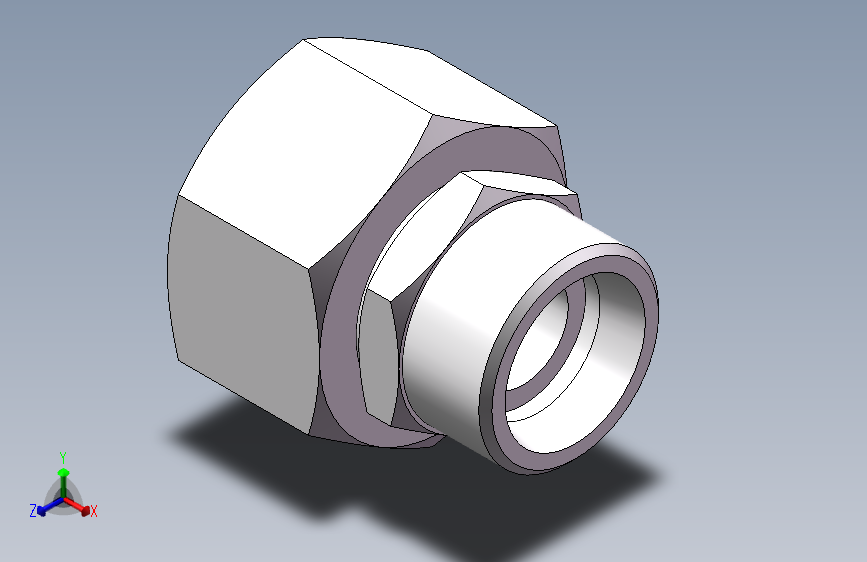 直通变径接头RED22-18LOMD.SLDPRT