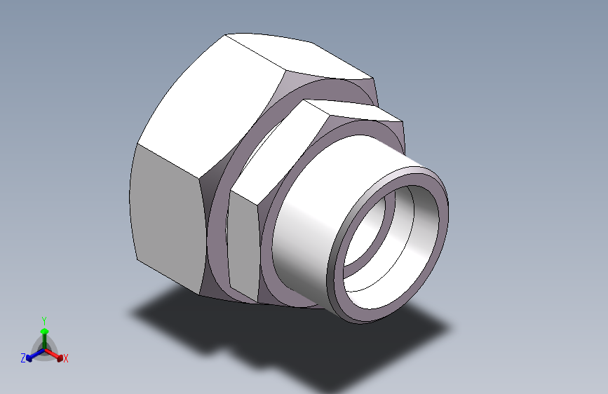 直通变径接头RED42L-30SOMD.SLDPRT