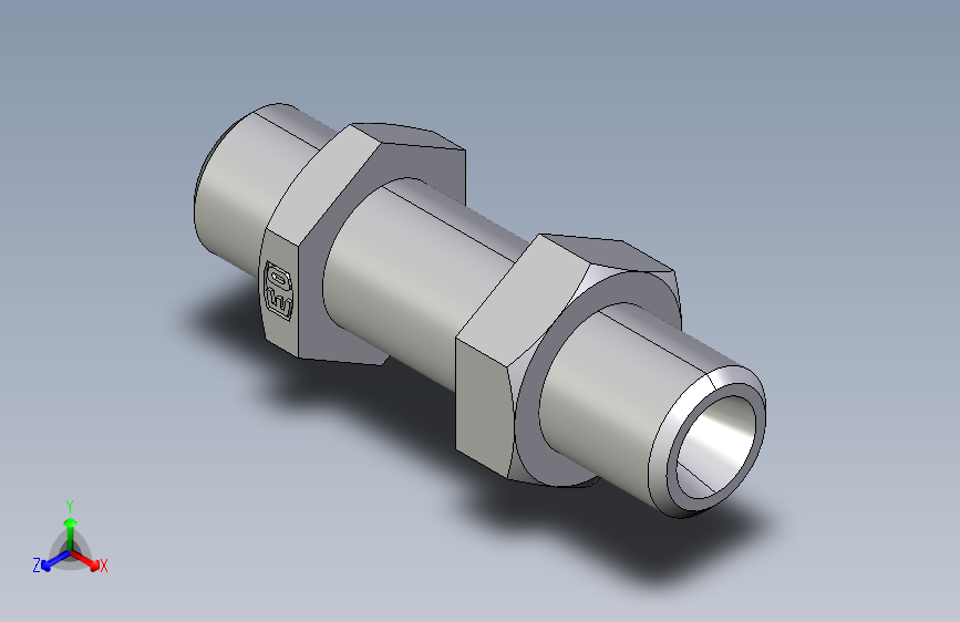 直通隔板接头SV06LOMD.igs