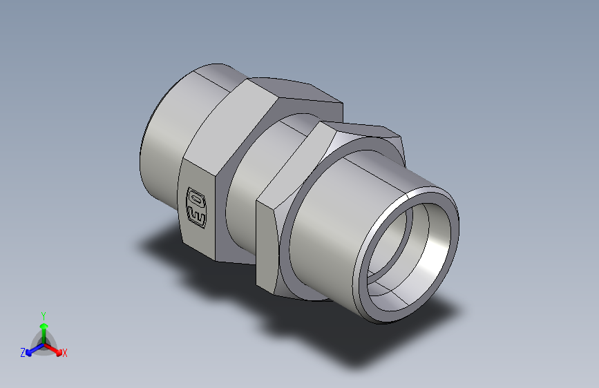 直通隔板接头SV30SOMD.igs